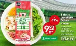 Żabka Sałatka Lunchbox Dobra Karma oferta