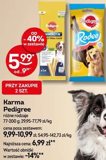Żabka Karma Pedigree oferta