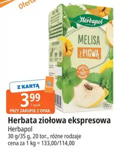 E.Leclerc Herbata ziołowa Herbapol oferta