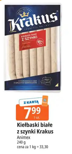 E.Leclerc Kiełbaski białe Krakus oferta