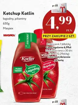 Market Point Ketchup Kotlin łagodny oferta