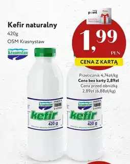 Market Point Kefir naturalny Krasnystaw oferta