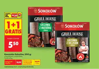 Biedronka Kaszanka z boczkiem Sokołów oferta