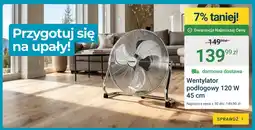 ERLI Wentylator podłogowy Cronos 120W 45 cm oferta