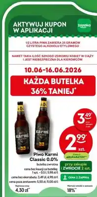 Żabka Piwo bezalkoholowe Karmi Classic 0.0% oferta