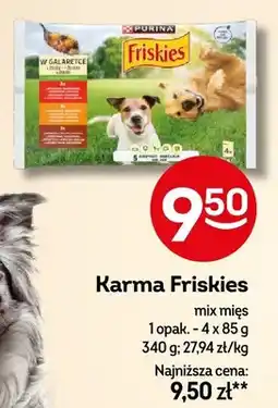Żabka Karma Friskies mix mięs 4-pak oferta