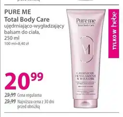 Hebe Ujędrniająco-wygładzający balsam do ciała Pure Me Total Body Care oferta