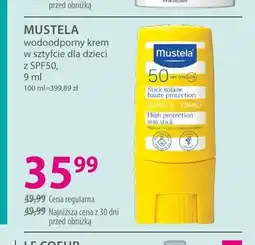 Hebe Wodoodporny krem w sztyfcie dla dzieci z SPF50 MUSTELA oferta
