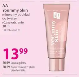 Hebe Mineralny podkład do twarzy AA Yoummy Skin oferta
