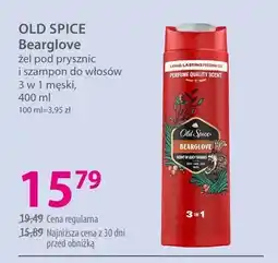 Hebe Żel pod prysznic i szampon do włosów 3 w 1 męski OLD SPICE Bearglove oferta