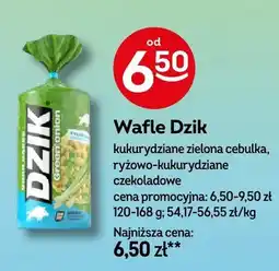 Żabka Wafle Dzik kukurydziane zielona cebulka oferta