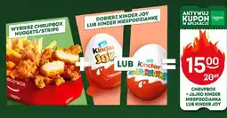 Żabka Zestaw Chrupbox Nuggets 270 g i Jajko Kinder Niespodzianka 20 g oferta