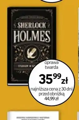 Empik Książka Sherlock Holmes oprawa twarda oferta