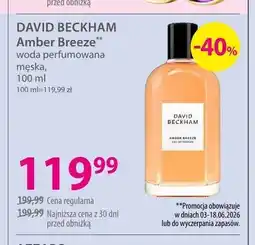 Hebe Woda perfumowana męska DAVID BECKHAM Amber Breeze oferta