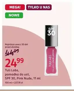 Rossmann Pomadka do ust Tuli Labs SPF 30 Pink Nude oferta