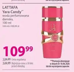 Hebe Woda perfumowana damska LATTAFA Yara Candy oferta