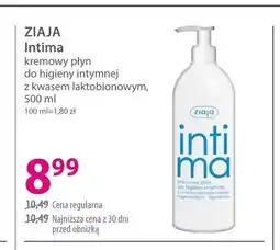 Hebe Kremowy płyn do higieny intymnej z kwasem laktobionowym ZIAJA Intima oferta