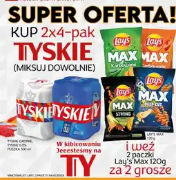 Kupiec Chipsy Lay's MAX Karbowane Green Onion oferta