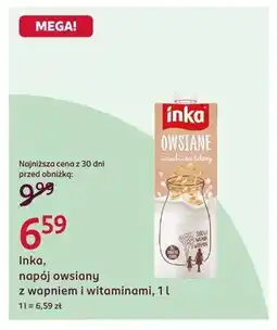 Rossmann Napój owsiany z wapniem i witaminami Inka oferta