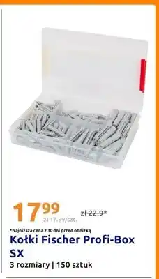 Action Kołki Fischer Profi-Box SX 3 rozmiary oferta