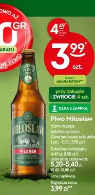 Żabka Piwo Miłosław Pilzner oferta