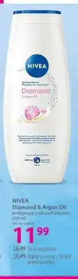 Hebe Pielęgnujący żel pod prysznic NIVEA Diamond & Argan Oil oferta