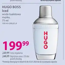 Hebe Woda toaletowa męska HUGO BOSS Iced oferta
