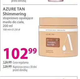 Hebe Stopniowo opalające masło do ciała Azure Tan Shimmering oferta
