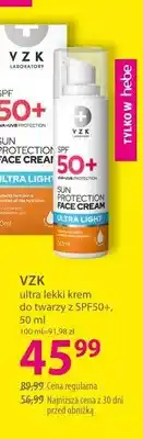 Hebe Ultra lekki krem do twarzy z SPF50+ VZK oferta