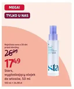 Rossmann Wygładzający olejek do włosów Stars oferta