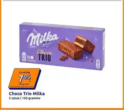 Action Ciastka Choco Trio Milka 5-pak oferta