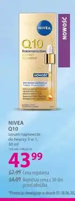 Hebe Serum naprawcze do twarzy 3 w 1 NIVEA Q10 oferta