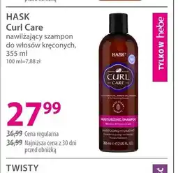 Hebe Szampon do włosów kręconych HASK Curl Care nawilżający oferta