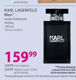 Hebe Woda toaletowa męska KARL LAGERFELD Men oferta