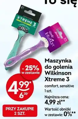 Żabka Maszynka do golenia Wilkinson Xtreme 3 comfort oferta