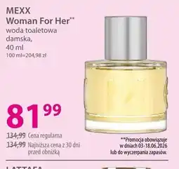Hebe Woda toaletowa damska MEXX Woman For Her oferta