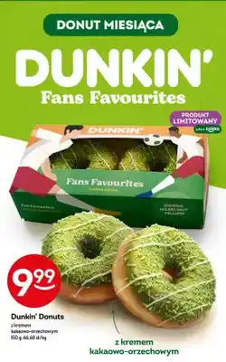 Żabka Donuty Dunkin' Donuts Fans Favourites z kremem kakaowo-orzechowym oferta