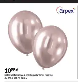 Empik Balony lateksowe z efektem chromu różowe 30 cm 5-pak oferta