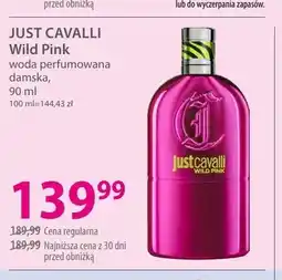 Hebe Woda perfumowana damska JUST CAVALLI Wild Pink oferta