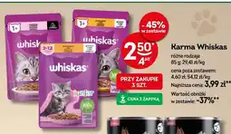 Żabka Karma dla kota Whiskas oferta