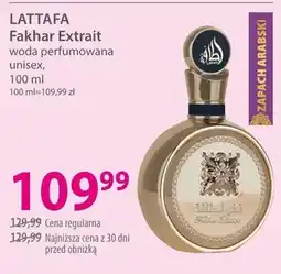 Hebe Woda perfumowana unisex LATTAFA Fakhar Extrait oferta
