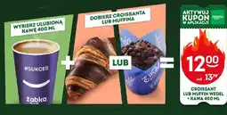 Żabka Zestaw Kawa 400 ml i Croissant oferta