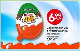 Żabka Jajko Kinder Joy z Niespodzianką Minecraft oferta
