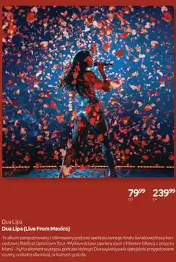 Empik Płyta CD Dua Lipa (Live From Mexico) oferta