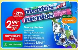 Żabka Dropsy Mentos mint oferta