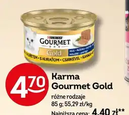 Żabka Karma dla kota Gourmet Gold oferta