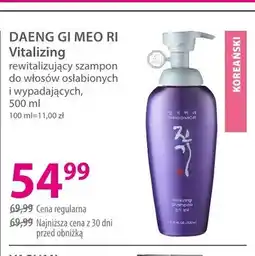 Hebe Rewitalizujący szampon do włosów osłabionych i wypadających DAENG GI MEO RI Vitalizing oferta
