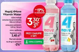 Żabka Napój 4Move Vitamin Water Cherry oferta