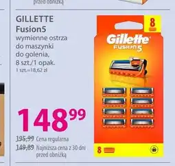 Hebe Wymienne ostrza do maszynki do golenia GILLETTE Fusion5 8-pak oferta