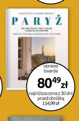 Empik Książka Paryż oprawa twarda oferta